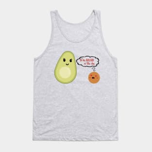 Be my Avocado on Valentine's Day Tank Top